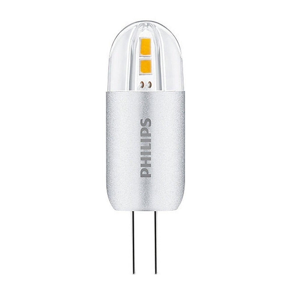 Philips G4 CorePro - 2.1W - Extra warm wit - Dimbaar - 210 Lumen Philips G4 CorePro - 2.1W - Extra warm wit - Dimbaar - 210 Lumen